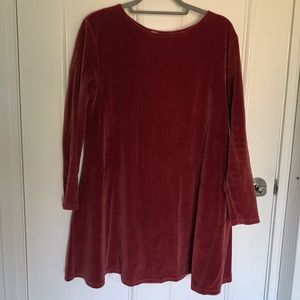 Red Vevet Dress
